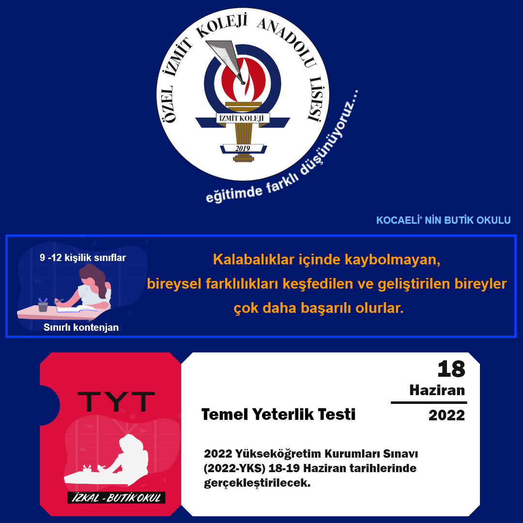 2022 Sınav Tarihleri (TYT)